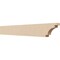 Ekena Millwork 2in. W x 4in. H x 28in. L Mediterranean Woodgrain TimberThane Rafter Tail, Primed Tan RFTUR02X04X28MEDRCPR - alternate 1